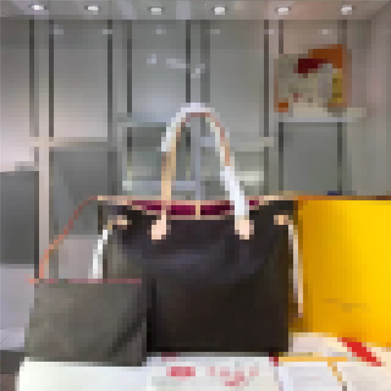 

Designer luxury handbags purse bag Damier Azur Canvas Tote brown Leather Neverfu MM Peony Shoulder Bags women shopping Totes high quality, Don't pay it