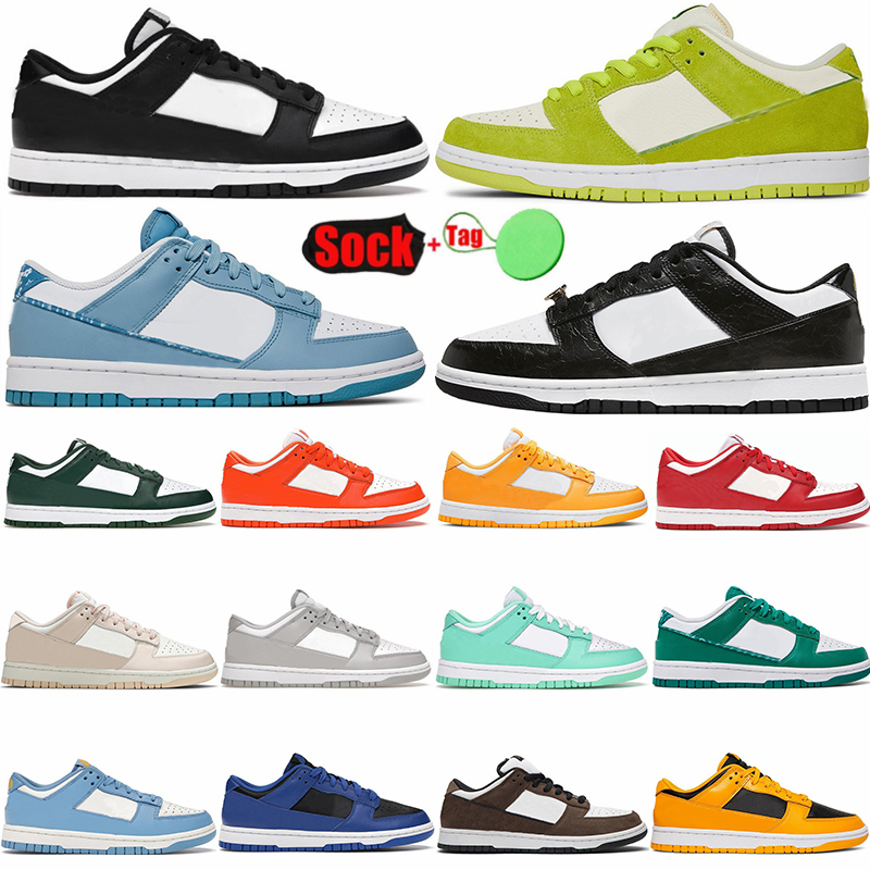 

Running Shoes For Mens Womens Low Black White Leather Sneakers University Blue Coast Grey Fog Syracuse Paisley Apple Green Designer Sports Trainers, 38