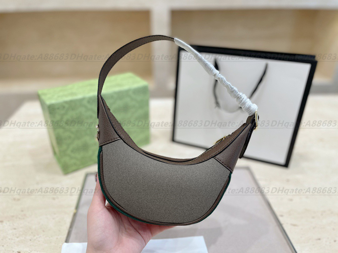 

luxury designer fashion Ophidia shoulder bag crescent classic tote leather lady Gift handbag MINI bags clutch women cross body bag Marmontl