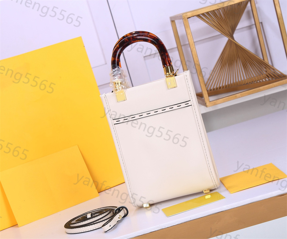 

Women's shopping bag on Designer Shoulder Bag Handbag fashion large double-sided printing design of different styles, White