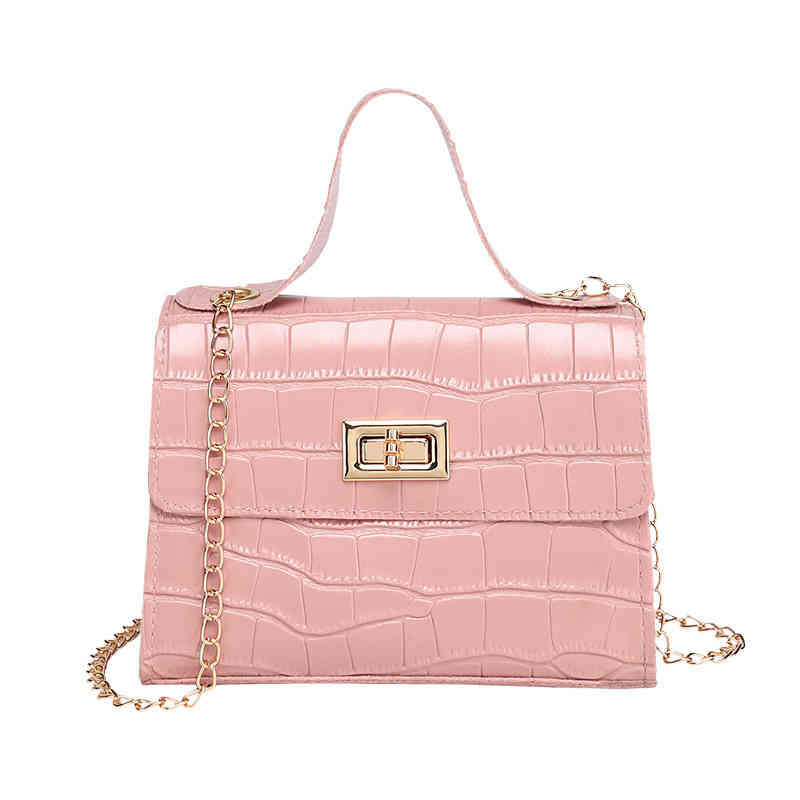 

2020 Summer Women Shoulder Bag Chain Messager Crossbody Tide Mini Small Package Pu Leather Sweet Lady Mobile Phone, Yellow
