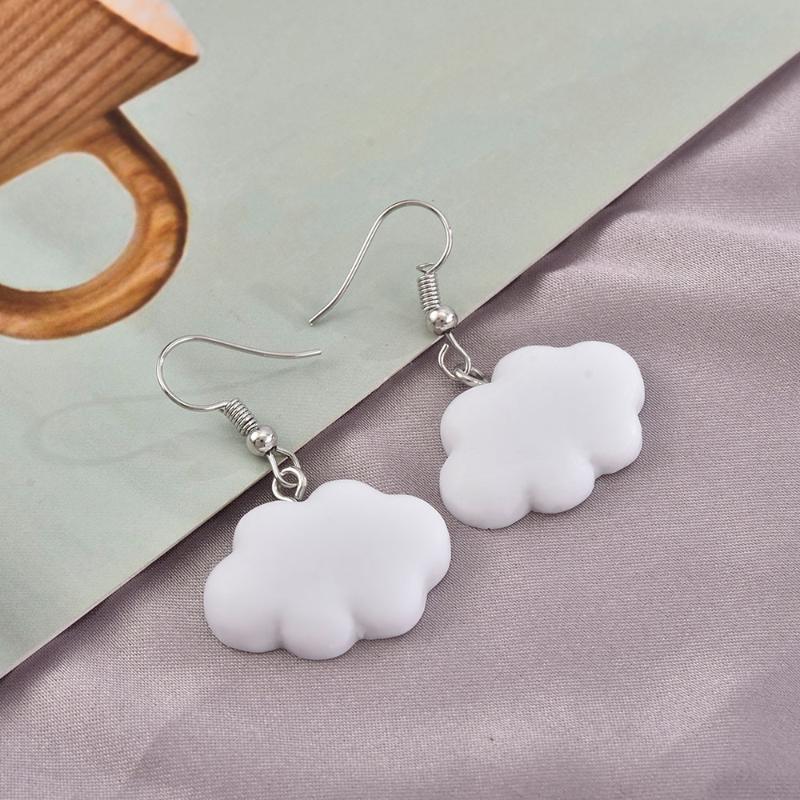 

Dangle & Chandelier Cartoon Cute Cloud Long Pendant Earrings Female Temperament Simple Student Girlfriends Jewelry WholesaleDangle