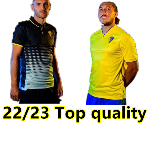 

22 23 Cadiz soccer jerseys CF 2022 2023 LOZANO ALEX Bodiger Juan Cala CAMISETA ASCENSO A LIGA SANTANDER de training wear soccer football shirts, 22/23 home
