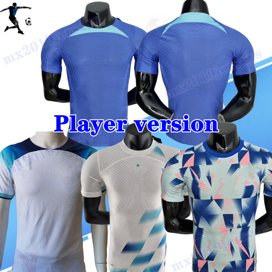 

Player version shirt 2022 soccer jerseys KANE STERLING RASHFORD SANCHO HENDERSON BARKLEY 22 23 eNglANs football shirts, Fan 2022 away