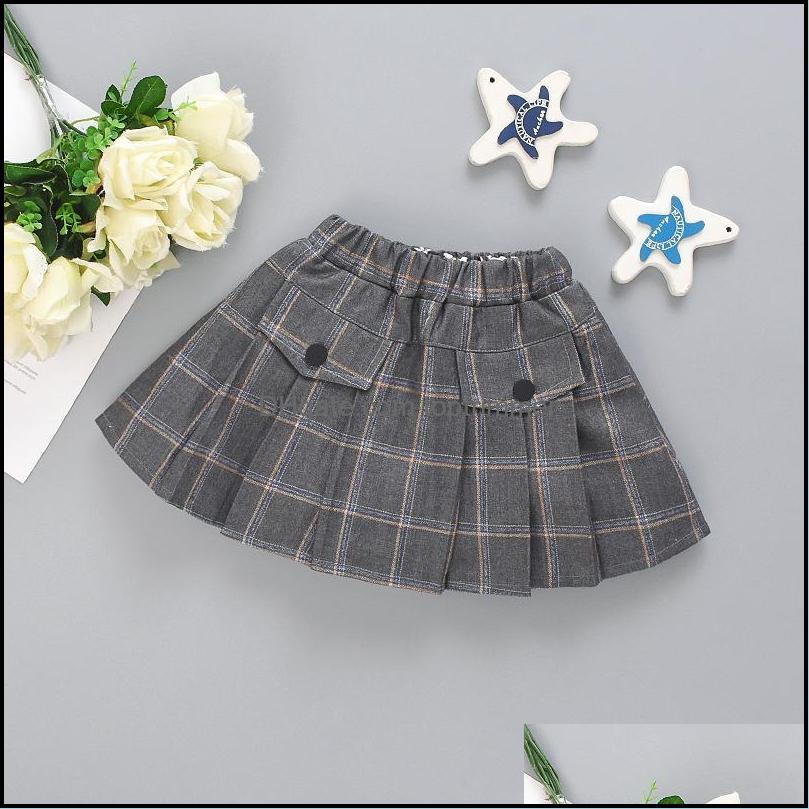

Skirts Baby Girls 2021 Children\S Clothing Kids Pleated Skirt 0-5Y Casual Plaid Girl 2Colors1 Drop Delivery Skorts Baby Maternity Ynep3