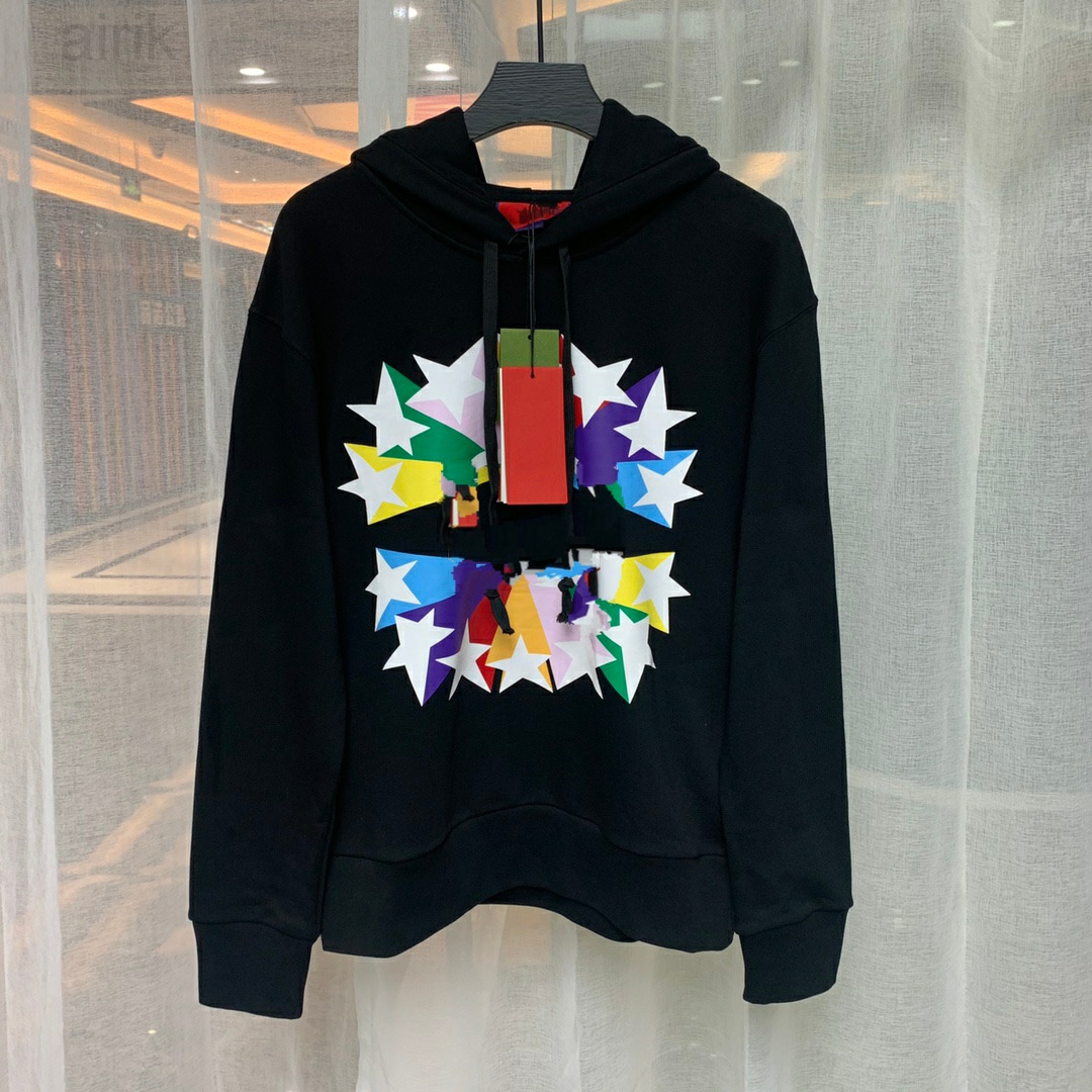 

2023 Fall New New Mens Luxury Designer Hoodies HOODIE Great Tops Mens FASHION Designer Hoodies US SIZE M//XL, Black