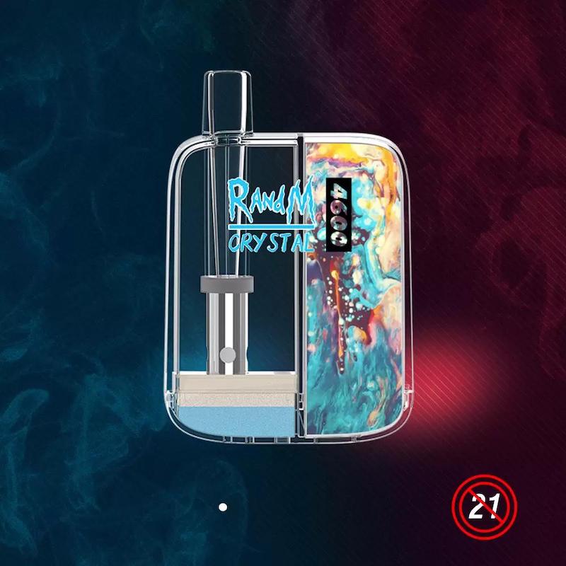 

Original Randm Crystal 4600 Puffs Disposable E Cigarettes Manufacturer 10ml 2mg 20mg 2% 5% Mesh Coil Pods Desechables Extra Ultra Local Warehouse Vapor Max Air Max Bar
