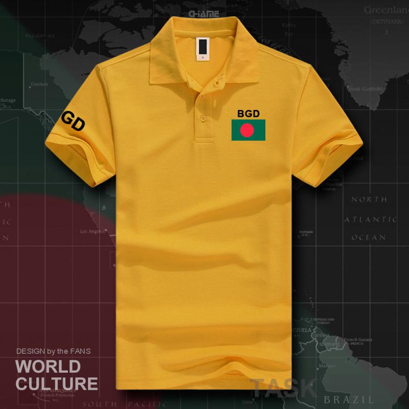 

Men' Polos Bangladesh Shirts Men Short Sleeve White Brands Printed For Country 2022 Cotton Nation Team Flag Fashion BD BangladeshiMen' Men, Polo-royal