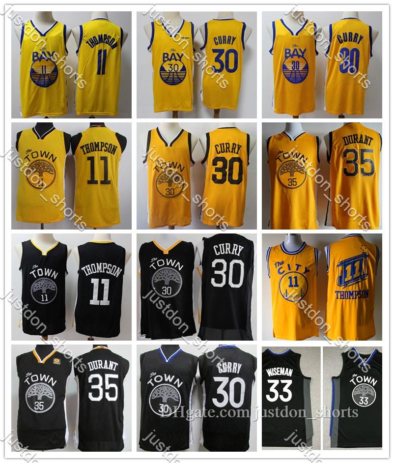 

Mens Stephen Curry 30 Klay Thompson 11 James Wiseman 33 Kevin 35 City White Edition Hot Press Mesh Basketball Jerseys Stitched Shirt''nba'', Like pics