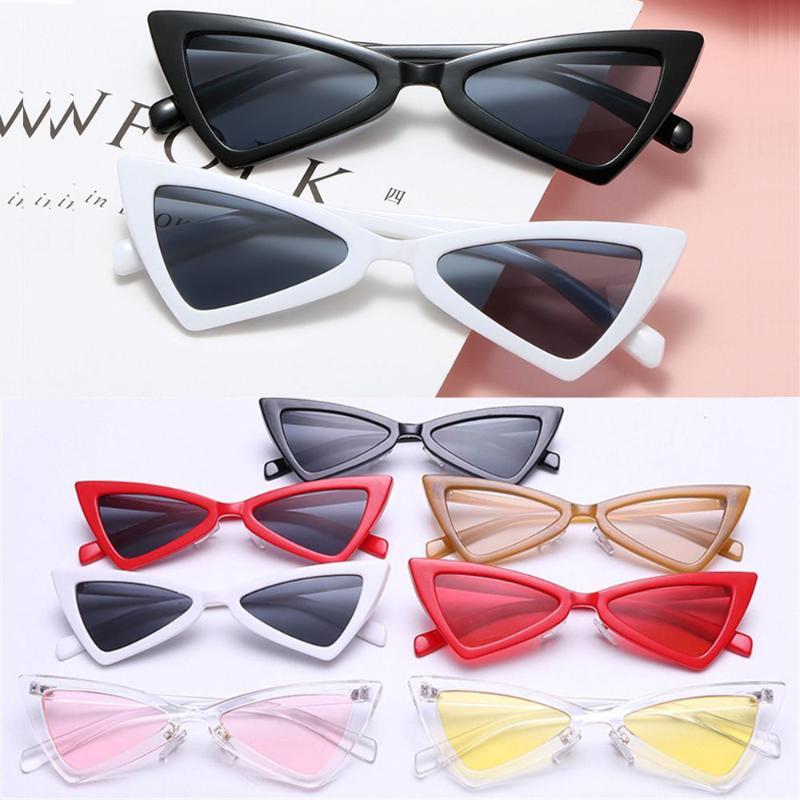 

Sunglasses Sexy Cat Eye Inverted Triangle Retro Female Eyewear UV400 Sun Glasses Polarized Streetwear Trending Ladies