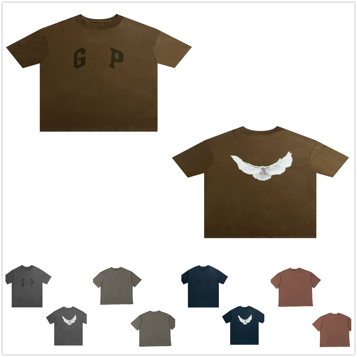 

kanyeing men t shirt women T shirts Quality pad dyed foam lightning print music festival short sleeve washed high street co-branded hip hop pop tee A01, 1pcs button