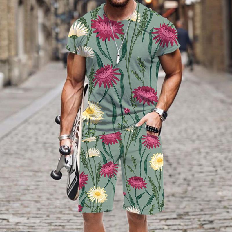 

Men's Tracksuits Men's T-shirt Set Street Funny Harajuku Beach O Neck Outfit Tops Sportswear 2022 Luxury Casual Hip-hop 3D Printed Summe, At1760jiaadk888