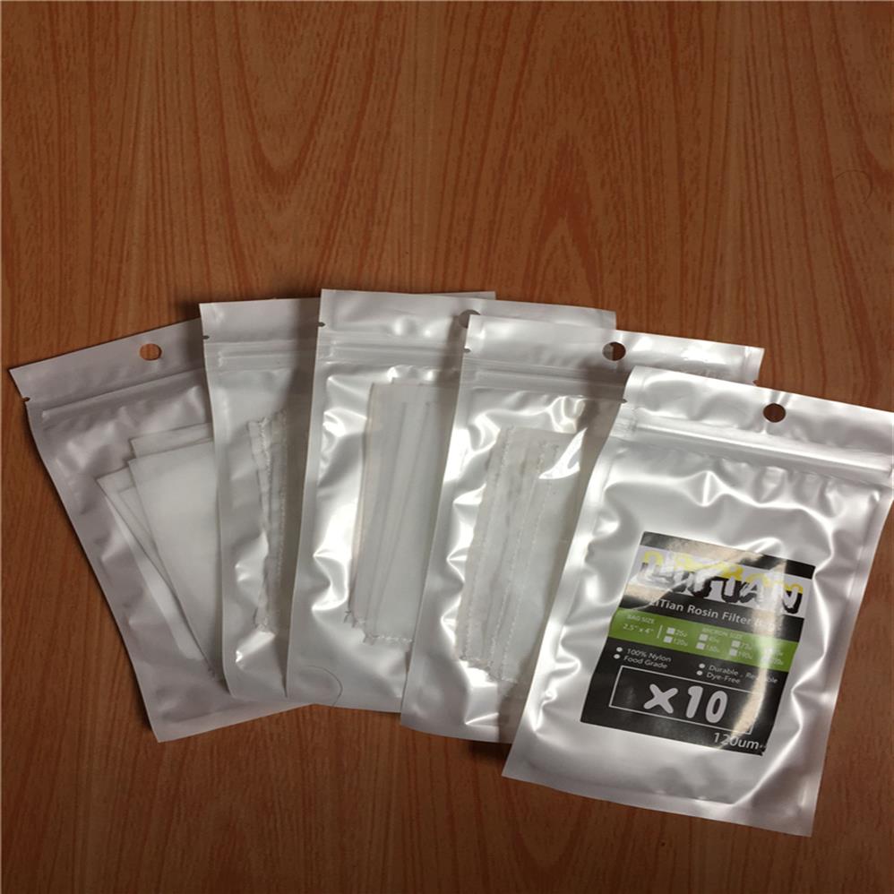 

25/90/120/160 Micron 2 x 3.5 inch Rosin Press Filter Screen Mesh Tea Bags - 10 sheets311z