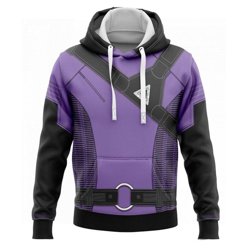 

Men' Hoodies & Sweatshirts Hawkeye Kate Bishop Cosplay Hoodie 3D Printed Hooded Sweatshirt Men Women Casual Streetwear PulloverMen