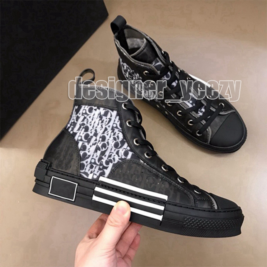 

designer sneakers shoes dio diors casual shoes b 23 oblique technology trainers men women breathable outdoor platform flat shoe sneaker with box
