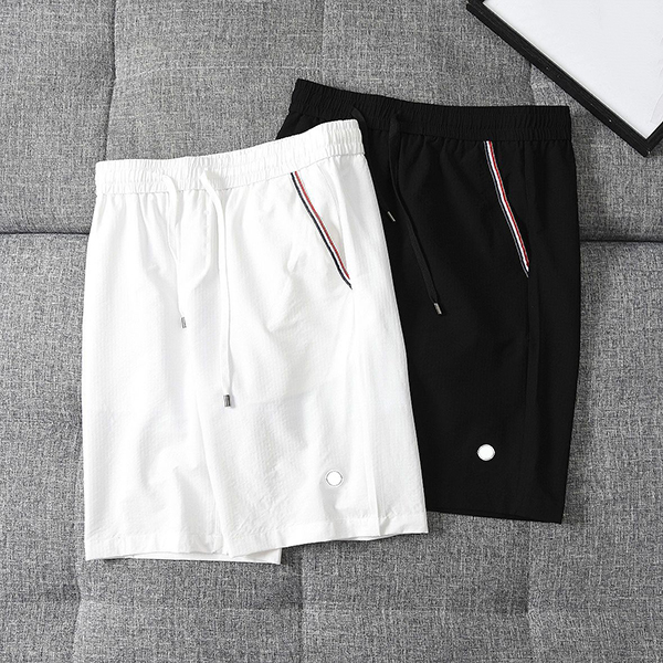 

Monclair Summer New Nylon milk silk five-point mens short Fashion Luxury items Casual shorts, Supplement (not shipped separately)