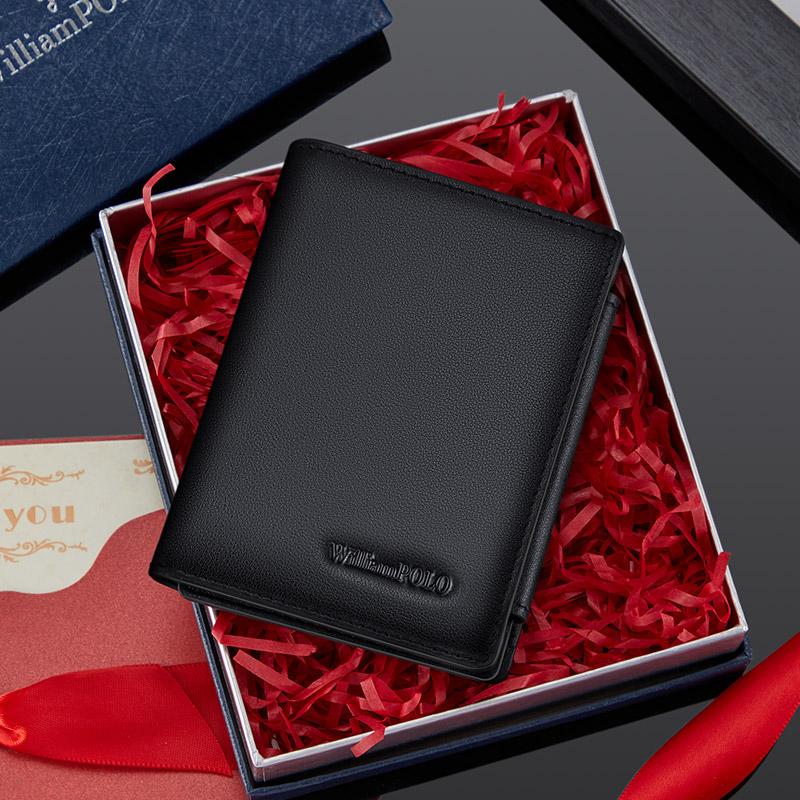 

Wallets 2022 Men Small Money Purses Design High Quality Thin Wallet With Coin Hasp Bag, Black plain