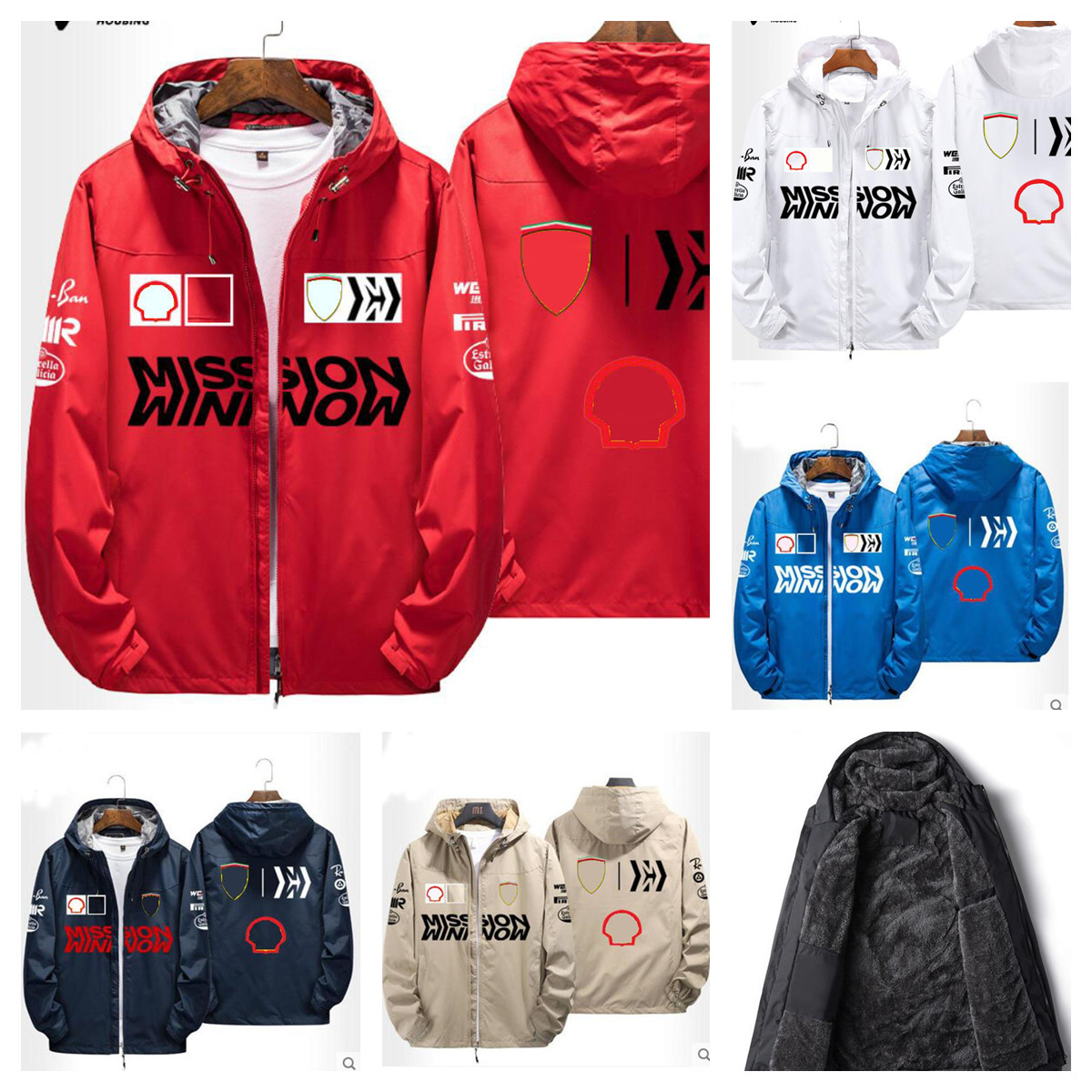 

2022F1 Formula One racing jacket autumn and winter team jackets spot sales