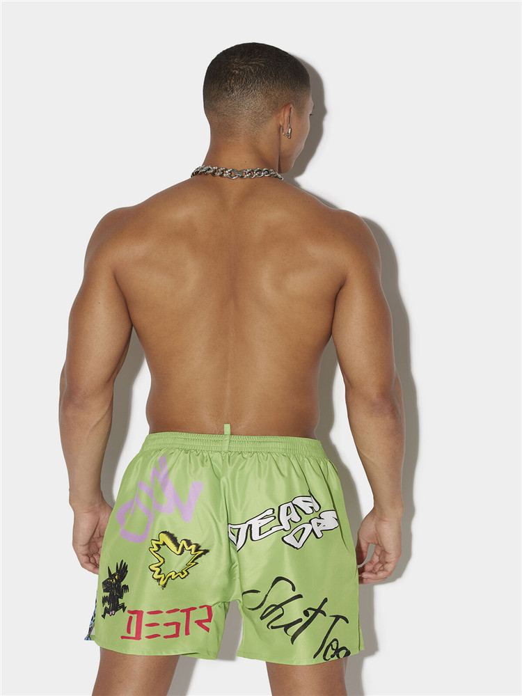 Fashion Quick Dry Brand swimwears Shorts For Men Swimwear Man Swimsuit Swim Trunks Summer Bathing Beach Wear Surf Boxer new sports pants fitness-image-762739272