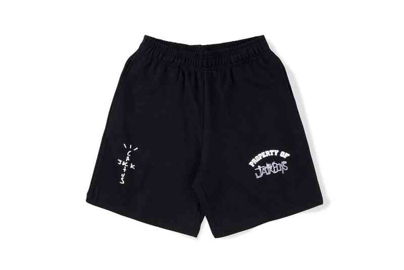 

20ss Travis Scott shorts Jack Boys Summer Men Women Travis Scott Shorts Hip Hop Casual High Qualit Jackboys Travis Scott Shorts, Black