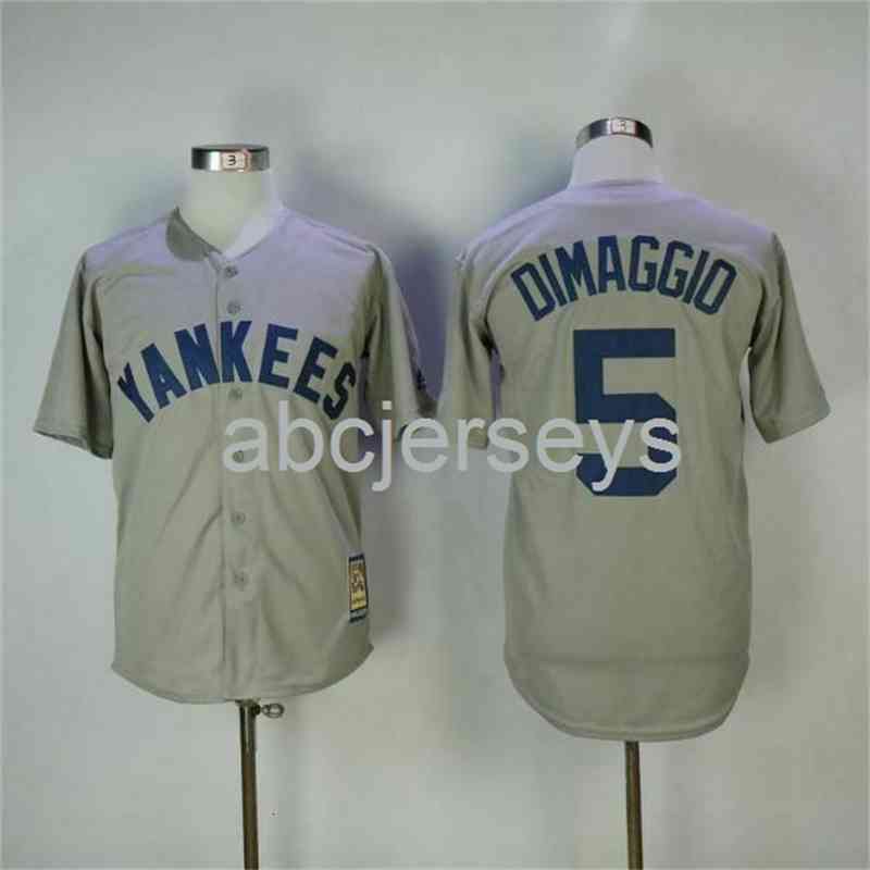 

Mit Men Women kids Joe Dimaggio, american baseball famous jersey, regular season, quality Embroidery New Baseball Jerseys, Grey
