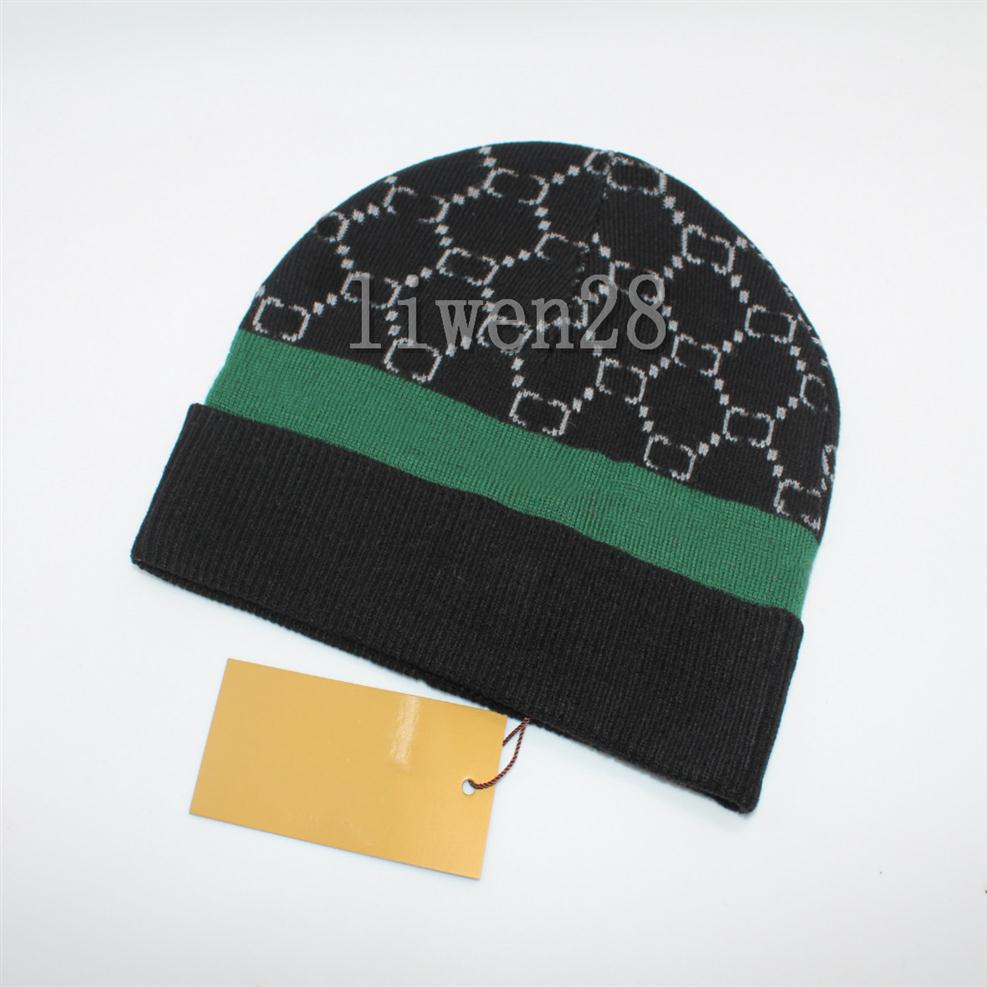 

Men Designer Winter Beanie Women Skull Caps Hat Cap Ski Hats Snapback Mask Mens Cotton Unisex Cashmere patchwork Letters Luxury Ou225v, Grey
