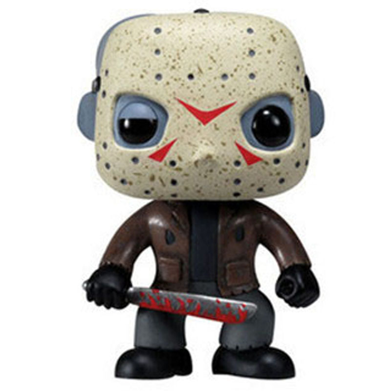 

Funko POP Figures Friday the 13th Jason Hand Ornament Model Q Version Doll Wholesale 01#, Customize
