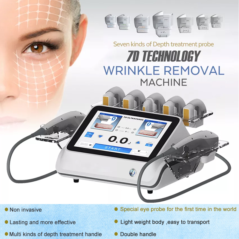 

7D HIFU other beauty Equipment face lifting anti-wrinkle smas skin tightening machine portable Newest Professional