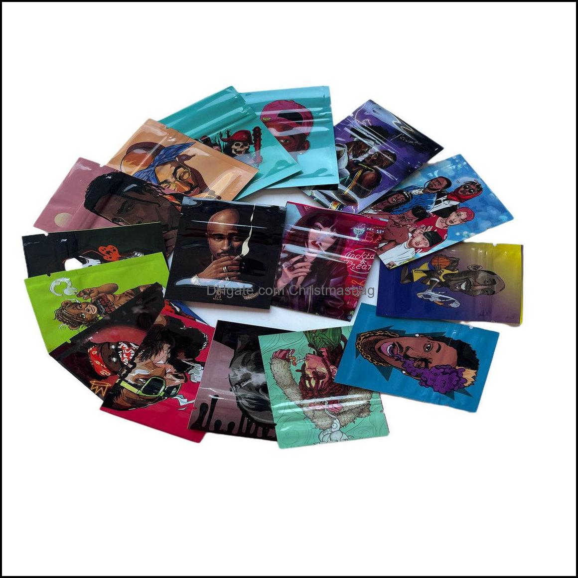 

Packing Bags Office School Business Industrial Empty Packaging 1 Gram 6X8Cm Smoking Set Small Mylar Bag 1G 60X80Mm Package Dry Herb Baggie