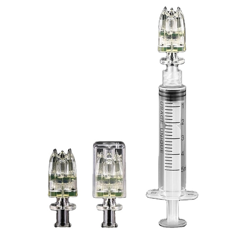 

Beauty Microneedle roller 5 Pin Multi Crystal Needle Injector Needle Mesotherapy