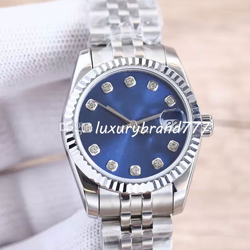 

Top Designer Watch High Quality 31mm Women's Precision Durable Automatic Movement Stainless Steel Waterproof Watchs Mechanical Watch Couple Gift Montre de luxe