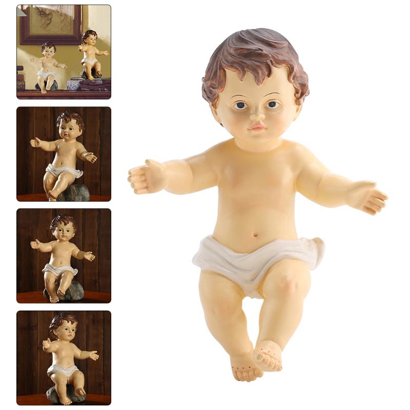 

Pendant Necklaces Resin Baby Jesus Party Festival Ornament Desktop StatuePendant