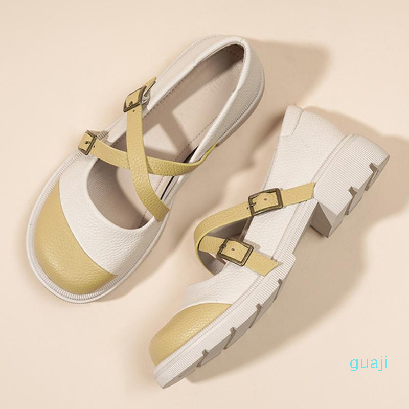 

Dress Shoes Autumn Women Thick Low Heels Pearl Loafers Female Slip On Casual Comfort Oxford Ladies Fashion Footwear, Auburn