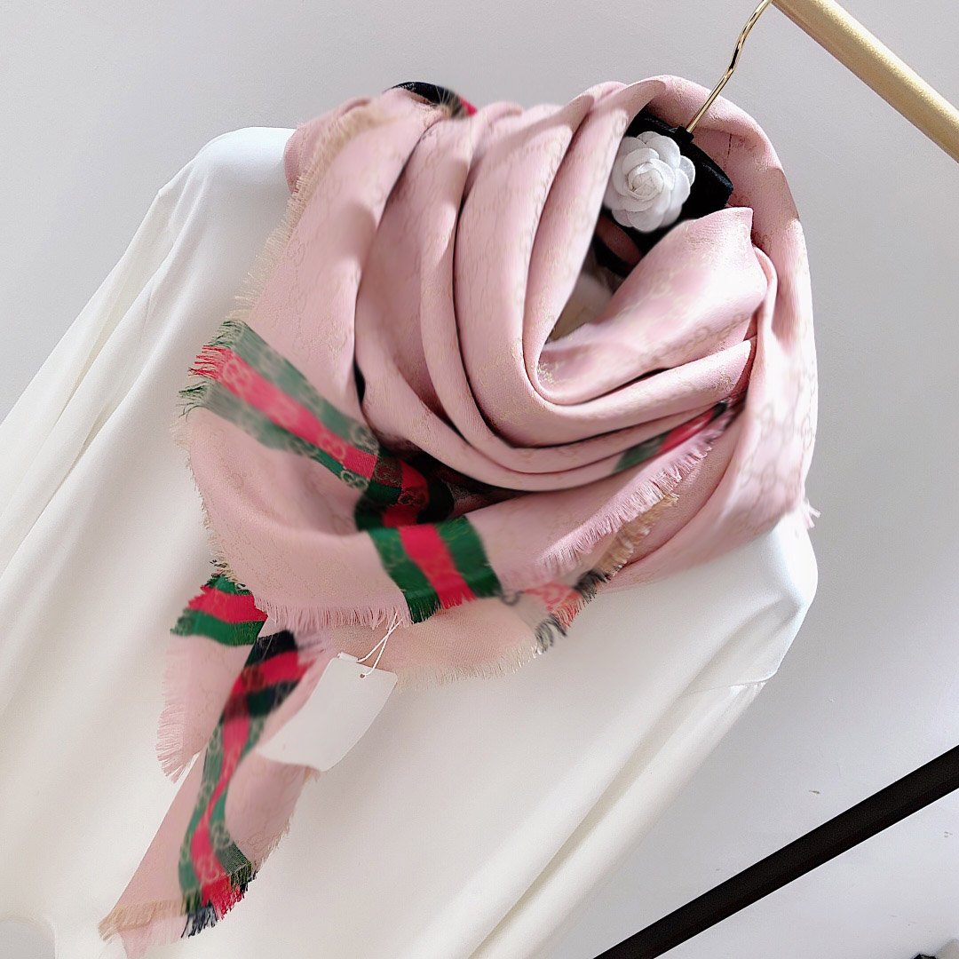 

Autumn winter shawl high grade gold jacquard women's scarves wool soft Wraps shawls classic triangle scarfs 140X140cm