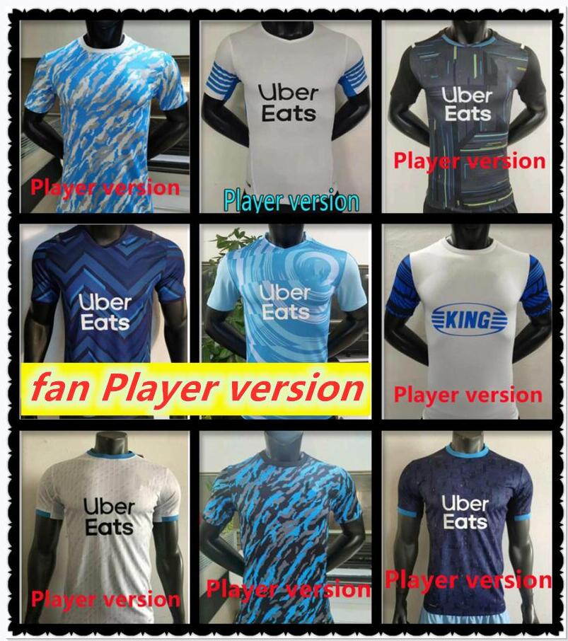 

20 21 22 23 OM fan Player Version soccer jerseys 2020 2021 2022 2023 SALIBA GERSON MILIK PAYET KAMARA GUENDOUZI GERSON LUIS HENRIQUE KONRAD football Shirts Uniform