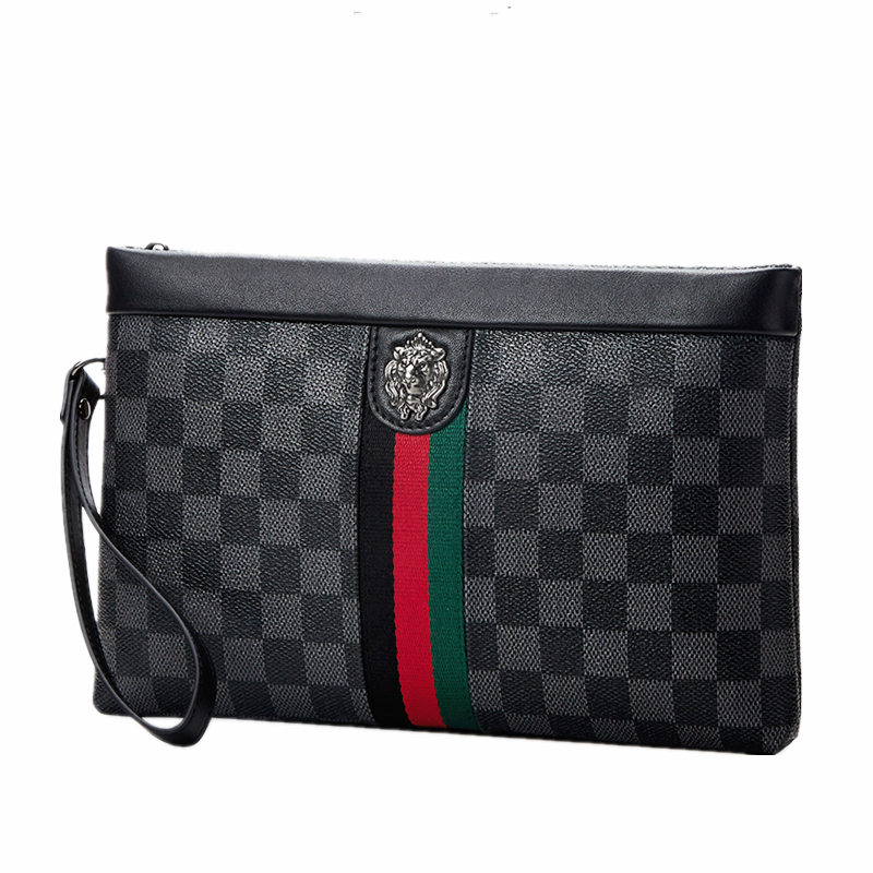 

Designers Clutch Bags Men Women Wallets Luxurys Handbags Lady Classic Large Capacity Brown Purses Business POUCH Wash Bag, Black g letter -6080#