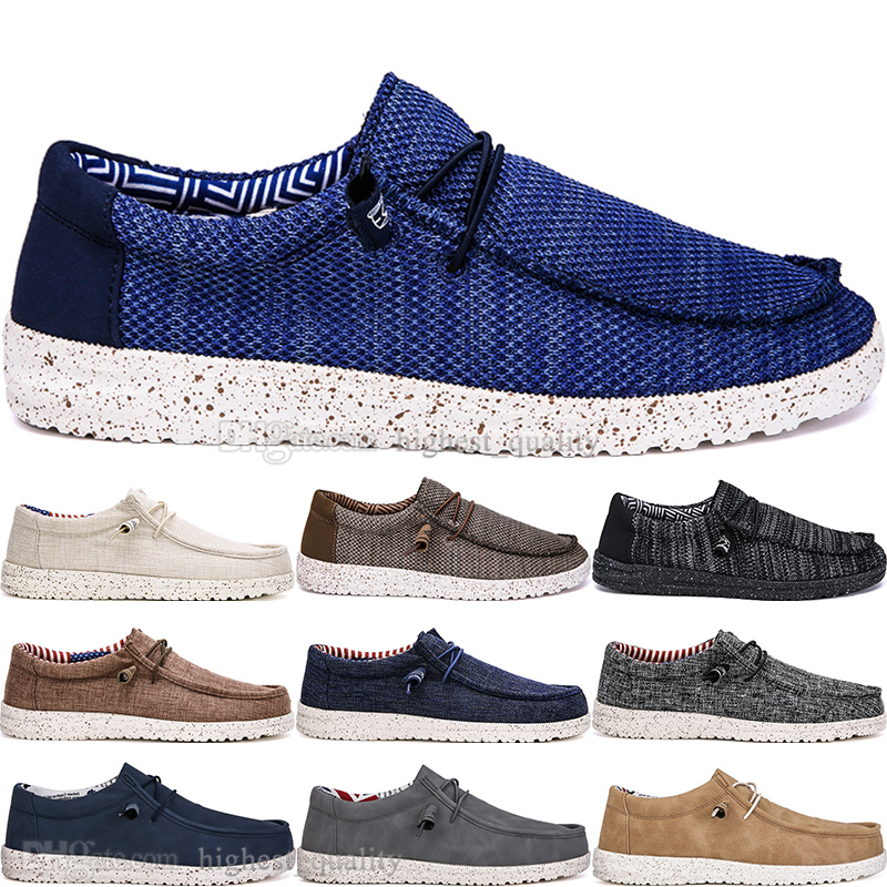 

1241 Spring New Fashion British style Mens Canvas Casual Shoes Man Hundred Leisure Student Men Lazy Drive Overshoes Outdoor Comfortable Breathable Big Size EUR 40-48