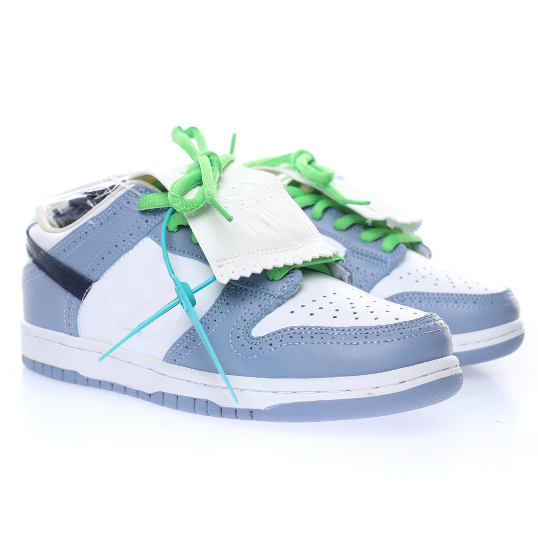 

Basketball Shoes Low Pro Premium Golf Edition white midn Sports Shoes Sneakers for Men Women, Blue