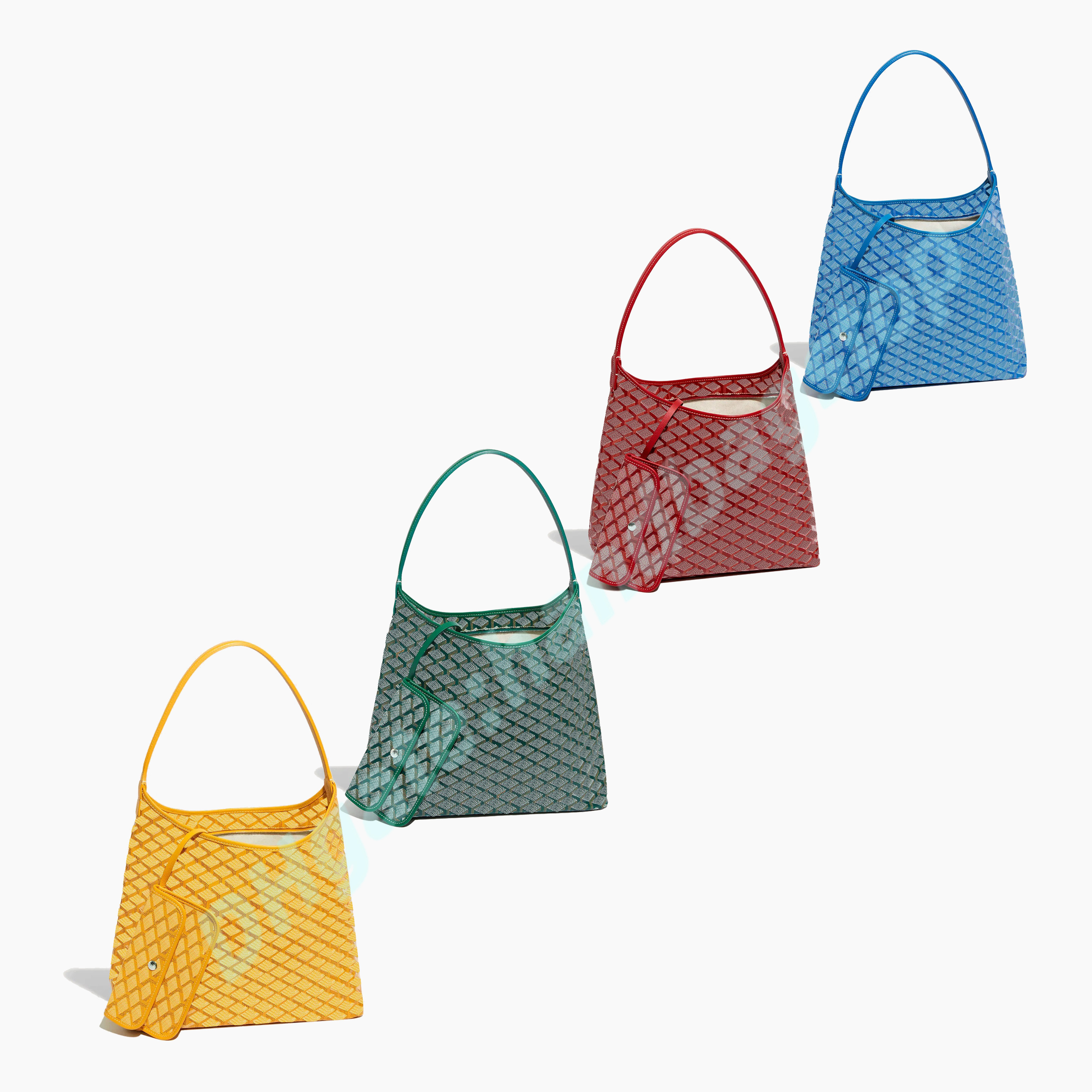 

Luxurys Designers bag totes Boheme Cross Body high quality Key hangbag Shoulder Bags cards coins men Genuine Hobo GY leather purse women Holders Wallets card holder, Grey