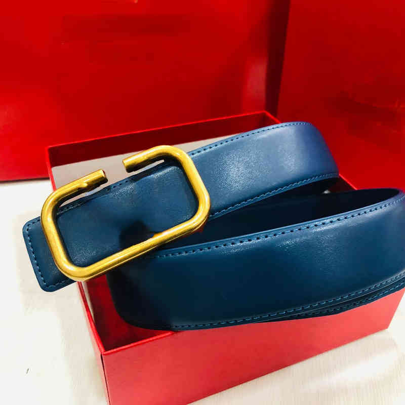 New Color ceinture boucles mode V maison lisse boucle lettre féminine simple et hommes ceintures de taille pour femmes pour femmes marques luxe