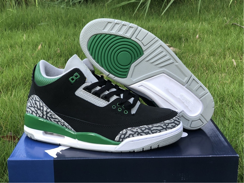 Chaussures pour hommes Jumpman 3 III x Retro SP Chaussures de basket-ball de qualité supérieure Baskets de sport Couleur NOIR / ARGENT-BLANC / VE