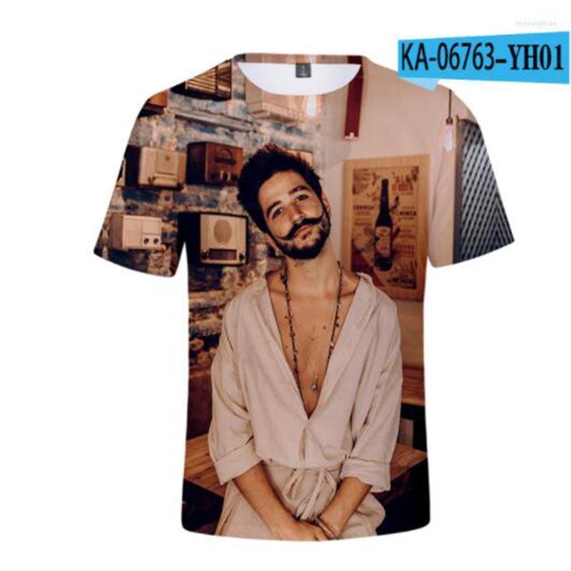 

Men's T-Shirts Singer Camilo Echeverry 3D T Shirt Men Women Summer Fashion Short Sleeve T-shirt Graphic Tees Streetwear Famous BrandMen's Me, 006