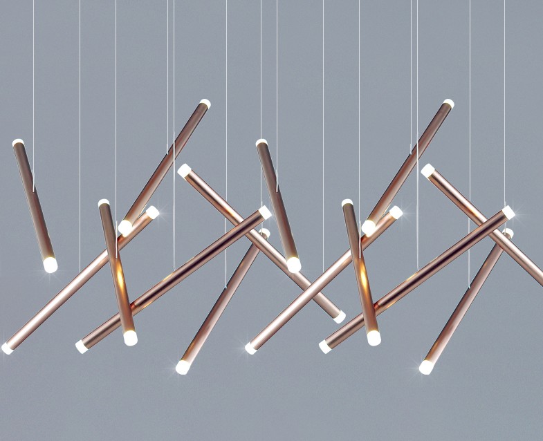 

Modern Minimalist Led Restaurant Chandelier Lamps Personality Bar Chandelier Company Front Cafe Clothing Store