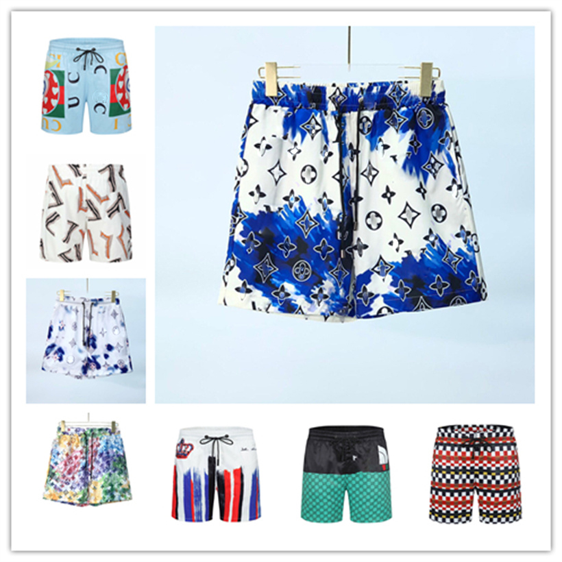

2022 Brand Designer Men's Shorts Large beach pants summer fashion street wear fast dry swimsuit printing board M-3XL 3335, 01