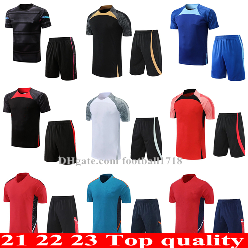 

Luis DIaz 2022 SANCHO MARTIAL Training suit tracksuit 3/4 pants 21 22 23 PEPE SAKA maillots de football short sleeve jogging soccer sets shirt