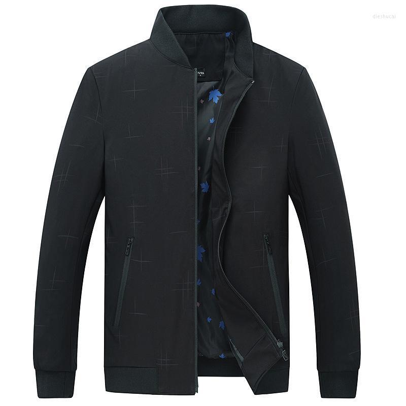 

Men's Jackets Jacket Mens Harajuku Coat Korean Version Streetwear Personality Slim Zipper Business Tops Casual All-match Autumn And Winter, Black
