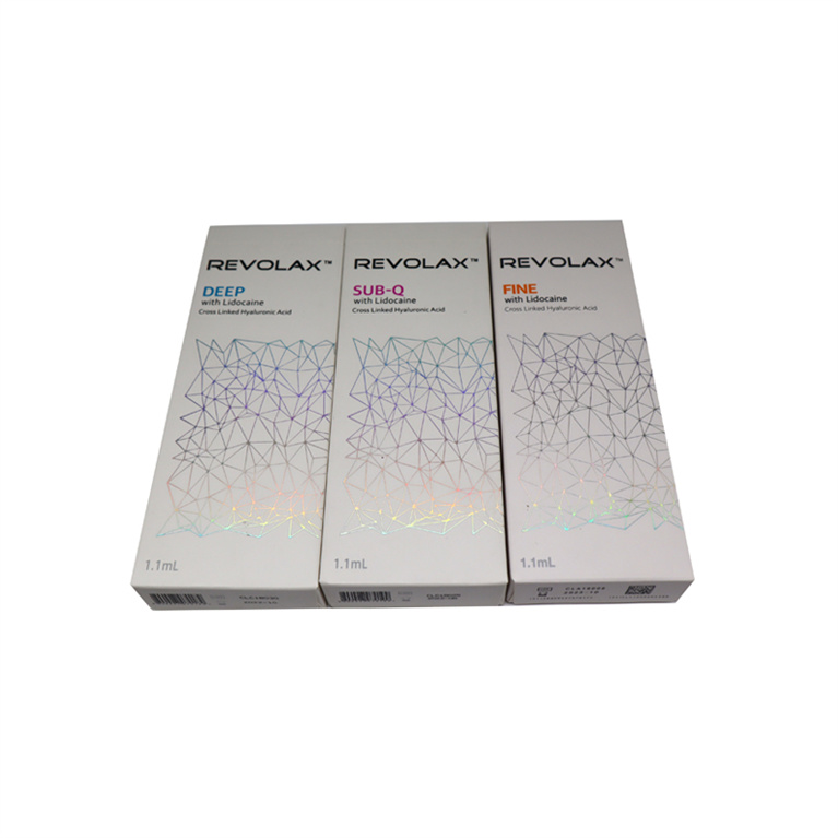 

Beauty Items Revolax Fine Deep Sub-Q Dermal Filler 1x1.1ml for Face and Lips