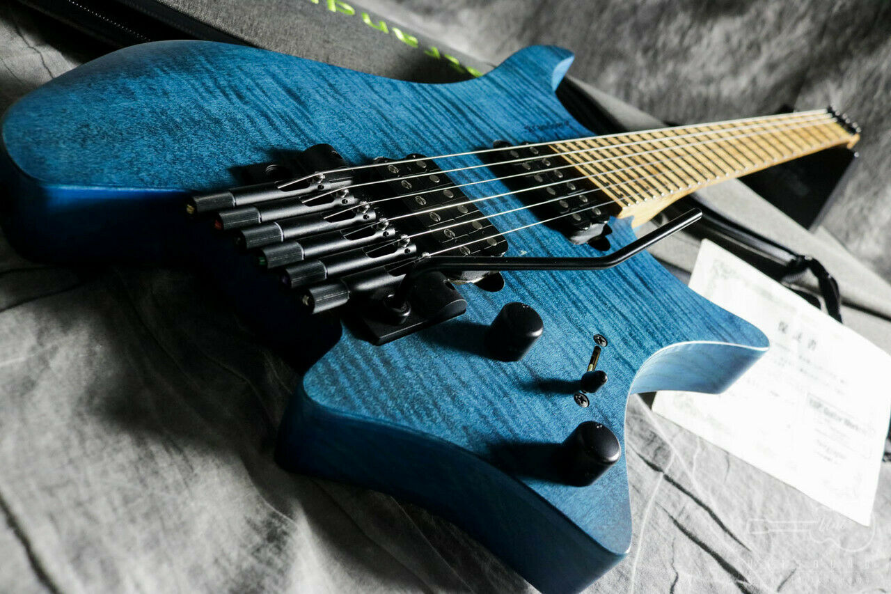 strandberg Boden Original 6 Trem (Blue/Maple) 2017 #GGy1e electric guitar-image-759798412