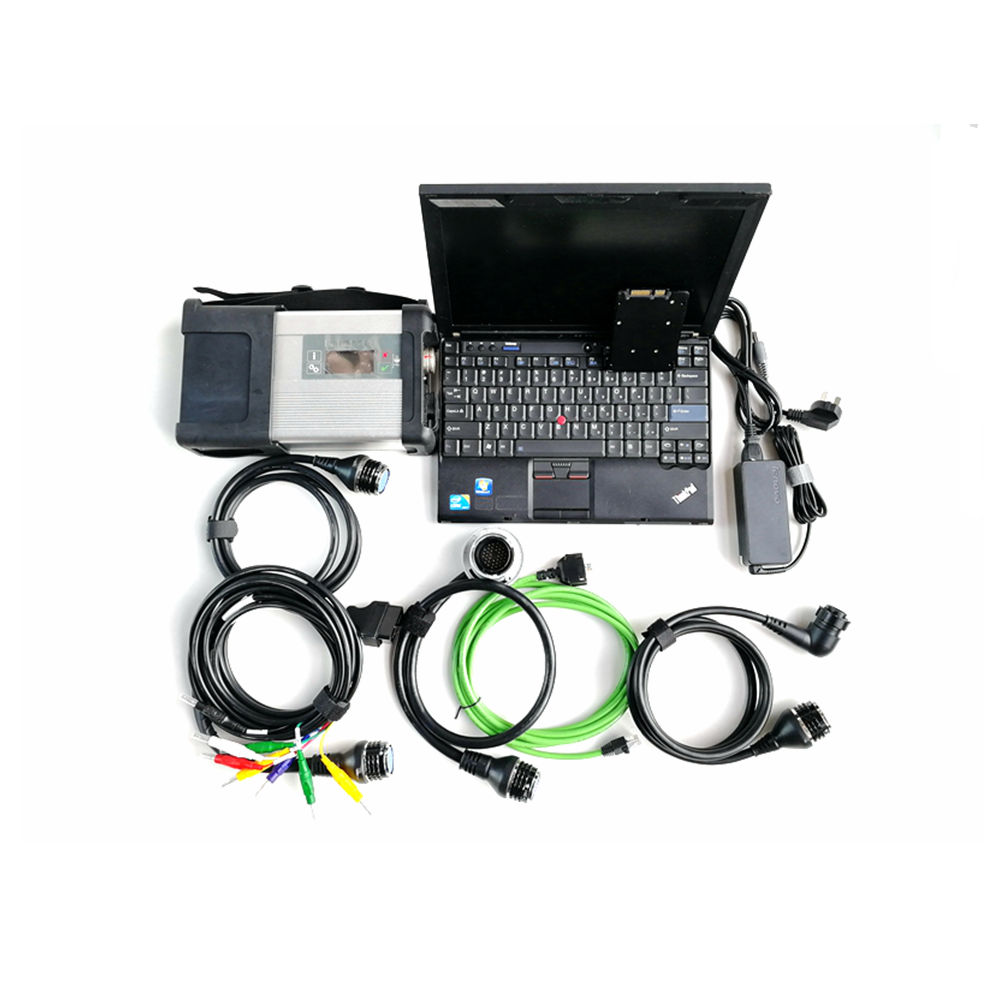 

2022.03v diagnostic tool mb sd connect c5 for Mercedes cars trucks with ssd / hdd software star 5 installed in laptop X200t 4GB ready to work