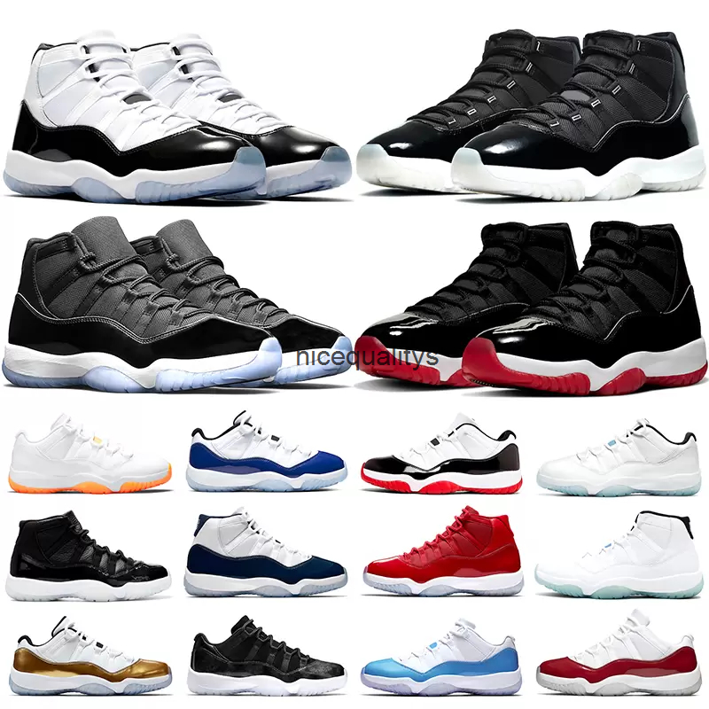 

Jumpman 11 Basketball Shoes 11s Low Men Women Legend Blue Citrus UNC Jubilee 25th Anniversary Concord Bred Mens Womens Trainers Sports, 11s low navy gum